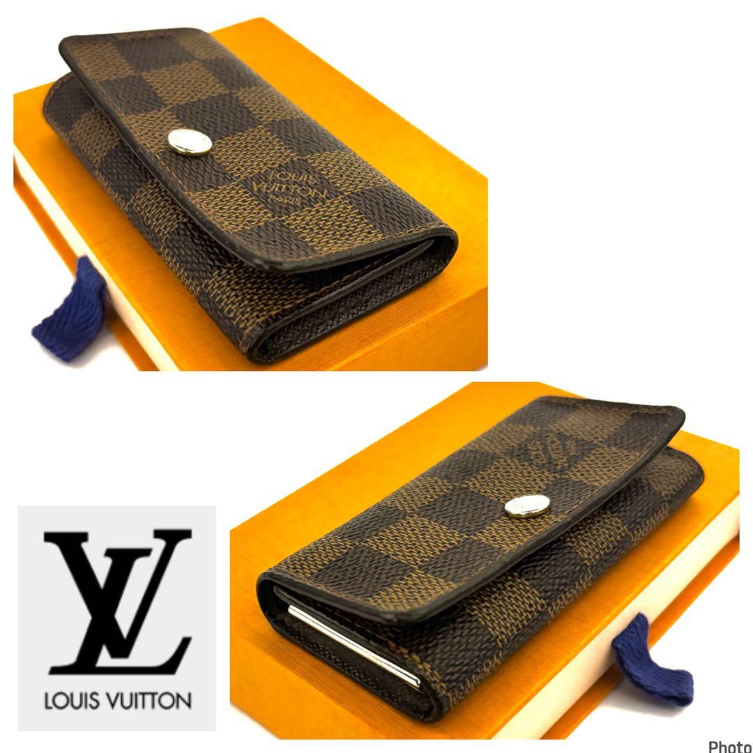 ⭐️新品展示品レベル⭐️ルイヴィトン⭐️ダミエ⭐️ミュレティクレ⭐️4連キーケース⭐️