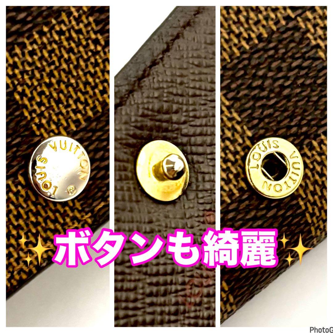 ⭐️新品展示品レベル⭐️ルイヴィトン⭐️ダミエ⭐️ミュレティクレ⭐️4連キーケース⭐️