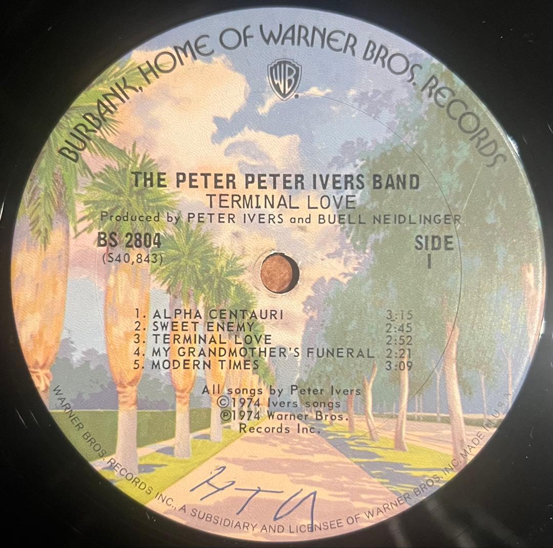 洋楽 The Peter Peter Ivers Band Terminal Love