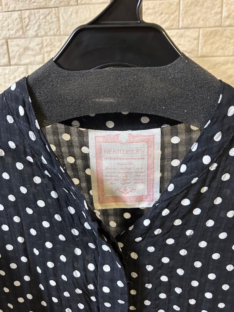 ビアズリー◎ドットギャザーワンピース