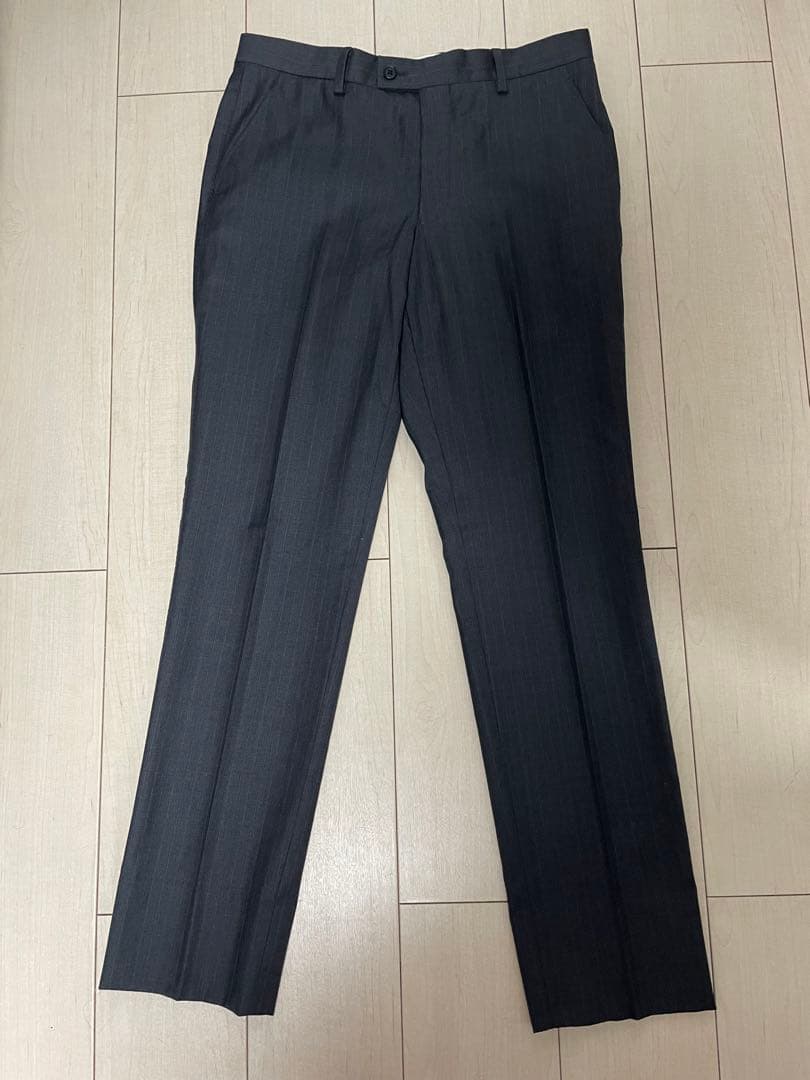 ポールスミス グレー ストライプ スーツ上下