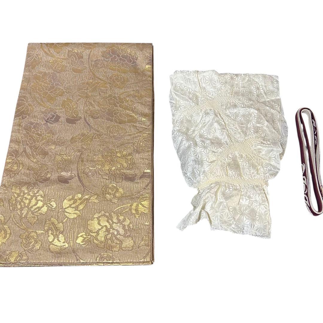 未使用近い　美品　袷　江戸小紋　江戸更紗　型染め　正絹　訪問着　フルセット