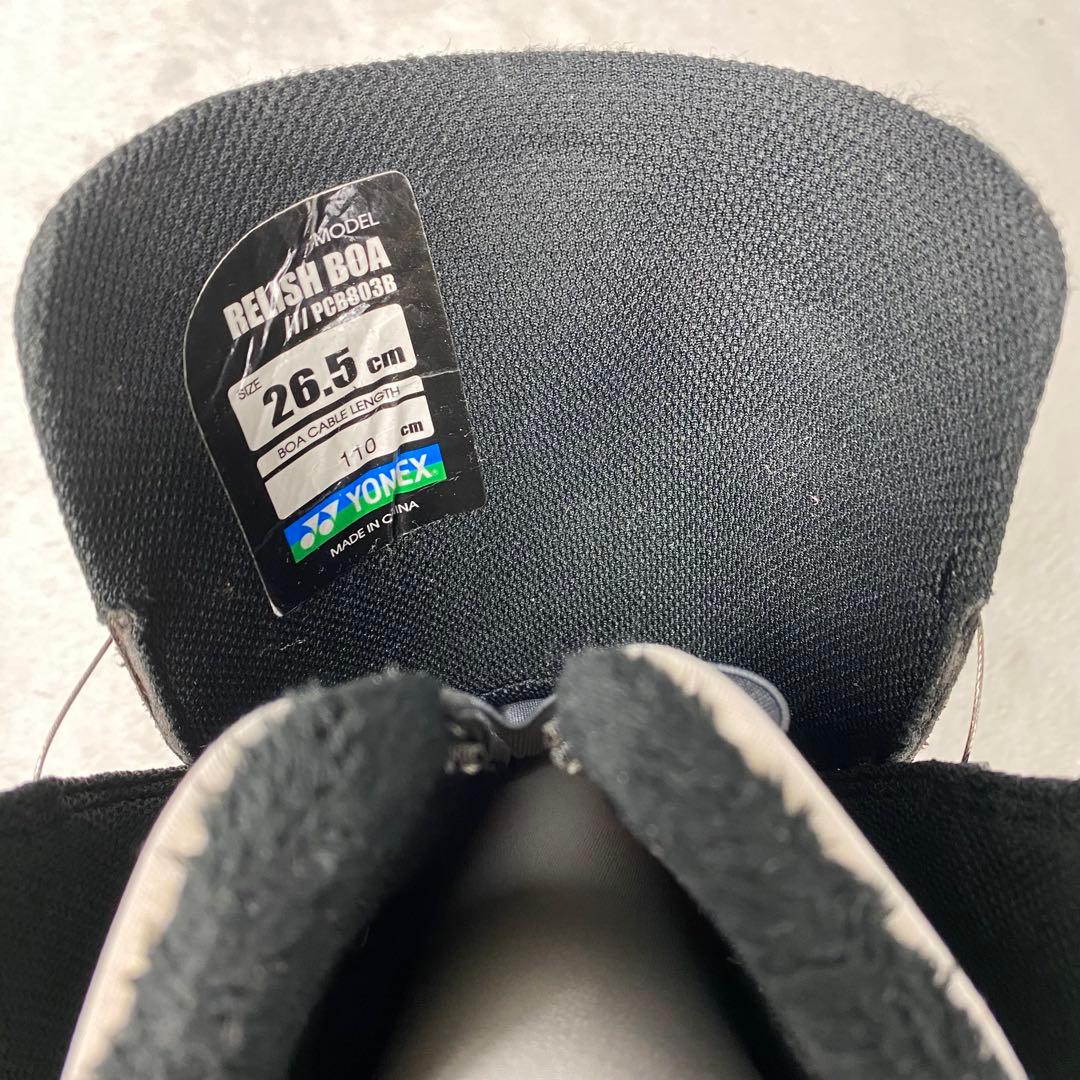 【美品】YONEX RELISH BOA 26.5㎝ スノボブーツ　レディース