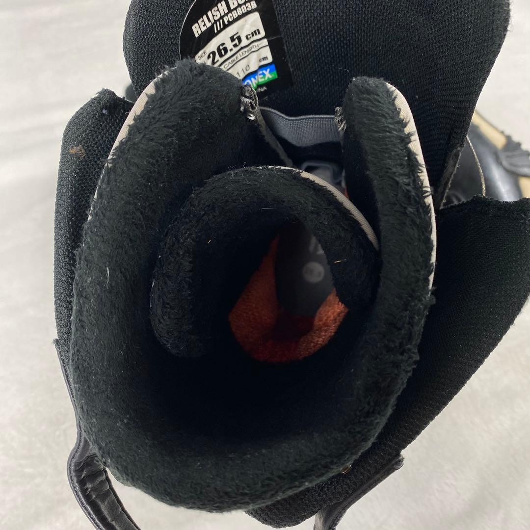 【美品】YONEX RELISH BOA 26.5㎝ スノボブーツ　レディース