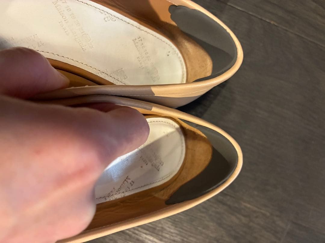 メゾンマルジェラ足袋パンプス 36