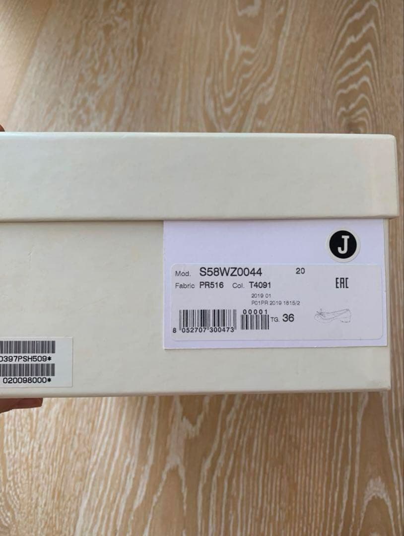 メゾンマルジェラ足袋パンプス 36