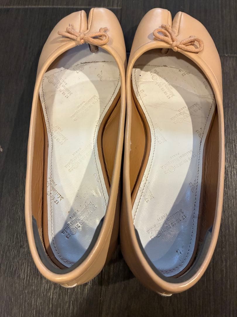 メゾンマルジェラ足袋パンプス 36