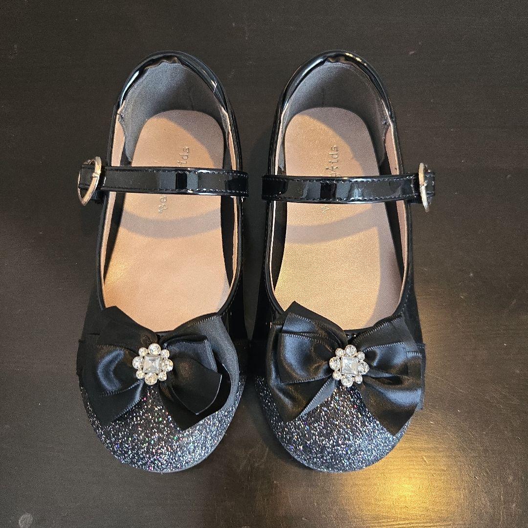 アナスイミニ　フォーマルドレス　ワンピース　入学式　ボレロ　フォーマルシューズ