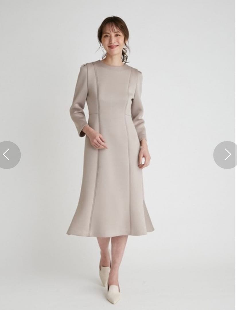 Thank you☆CELFORD レース襟マーメイドワンピース38サイズ