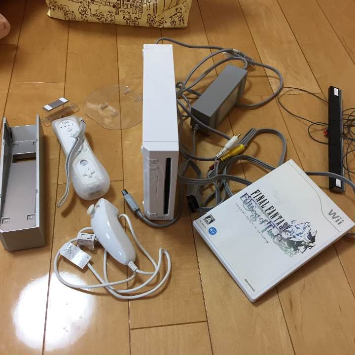 Wii 本体 セット ファイナルファンタジー付き