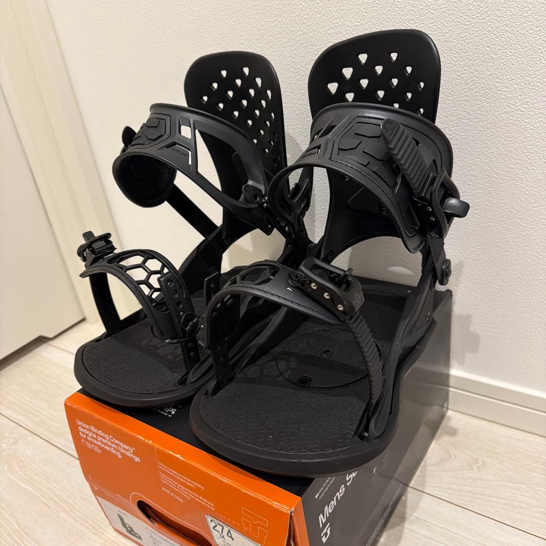 【美品・完備】UNION STRATA Mサイズ 21-22モデル ブラック