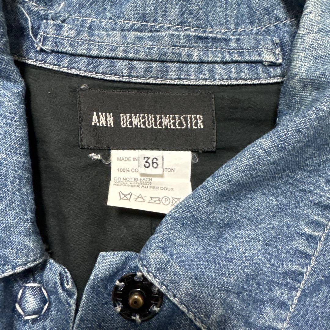 ANN DEMEULEMEESTERのデニムジャケット
