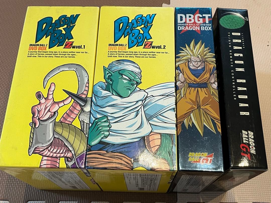 ドラゴンボールDVDボックス　ZとGTセット
