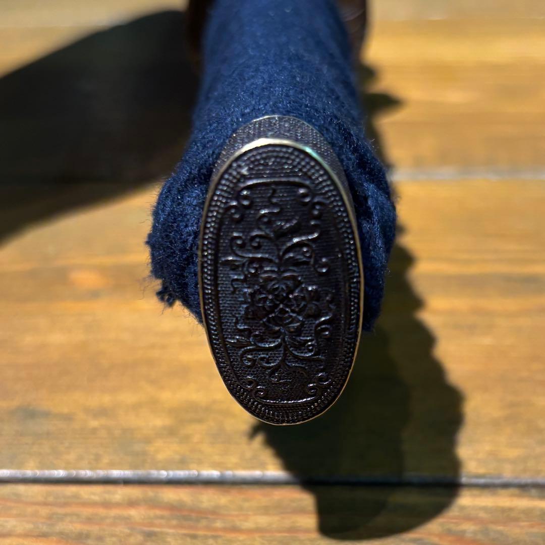 日本刀残欠クラフトナイフNo.73 三条小鍛冶宗近 拵 裏銘あり