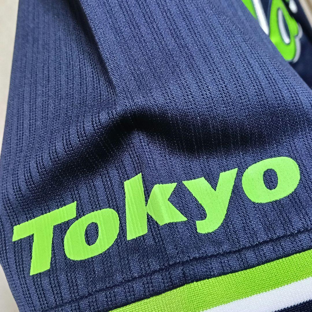 マジェスティック製 高津臣吾監督 ハイクオリティビジターユニフォーム／M