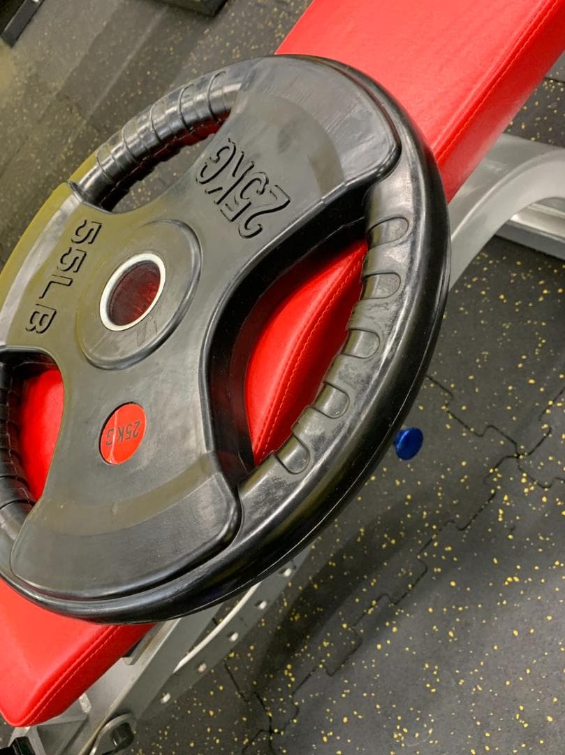 50㎜　ラバープレート　25㎏　8枚　計　200㎏