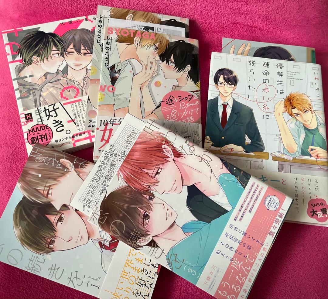 【まとめ売り】BLコミックスいろいろ44冊特典付き