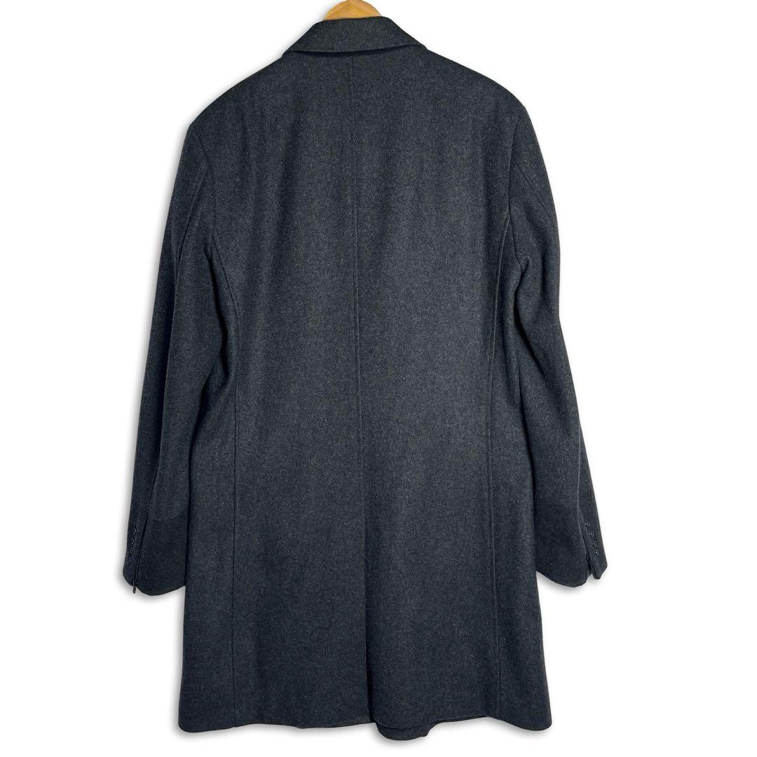 セール中⚡美品✨DIESEL チェスターコート XL ダークグレー