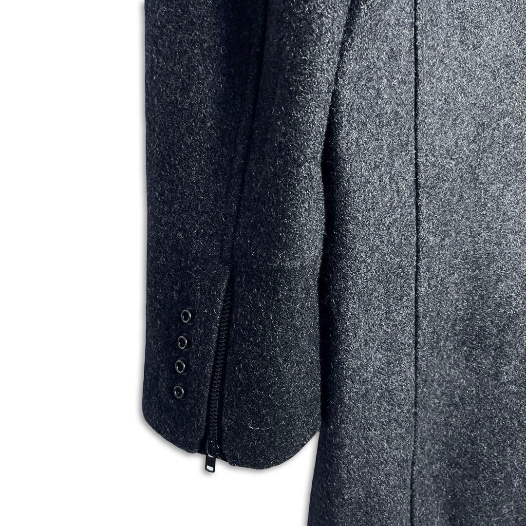 セール中⚡美品✨DIESEL チェスターコート XL ダークグレー