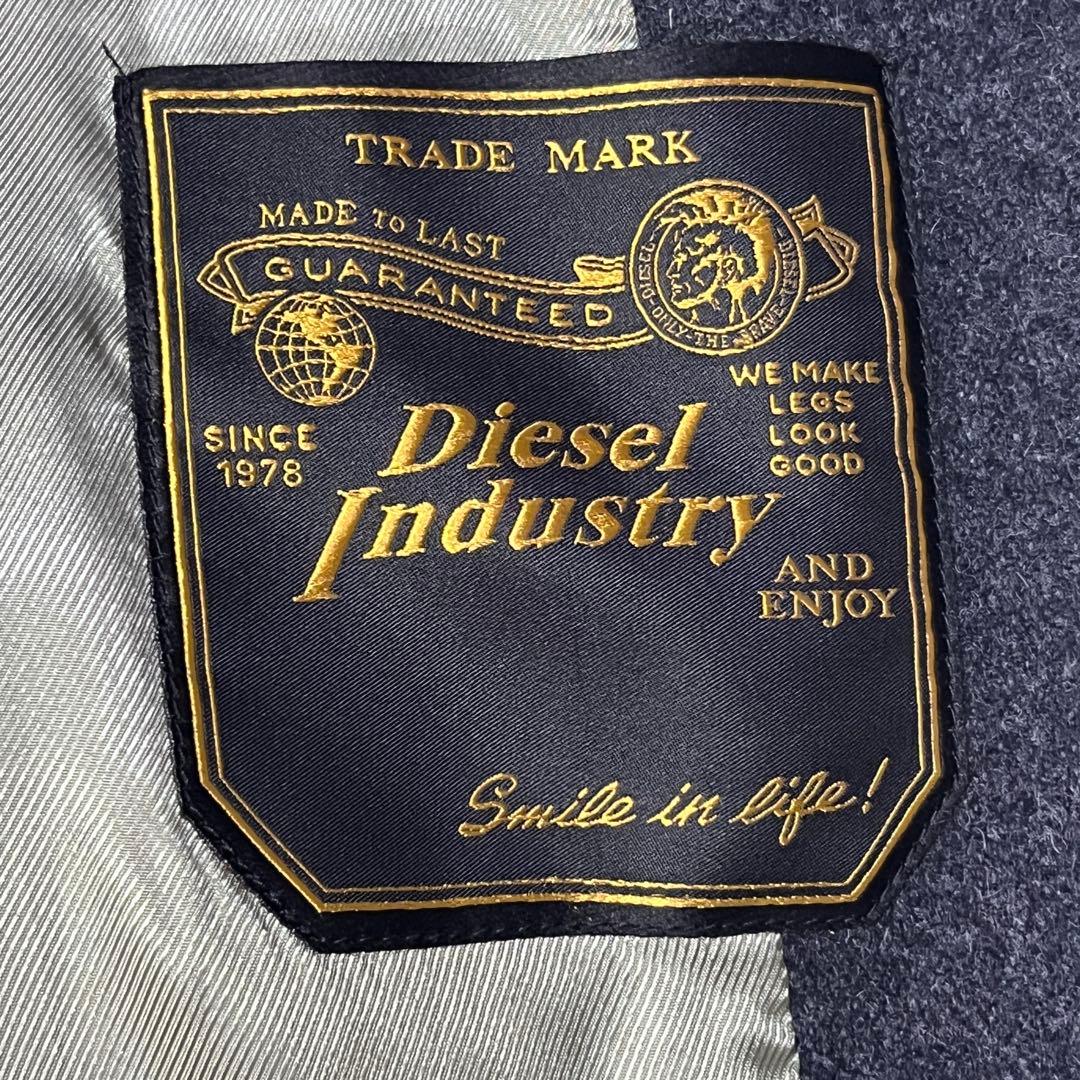 セール中⚡美品✨DIESEL チェスターコート XL ダークグレー