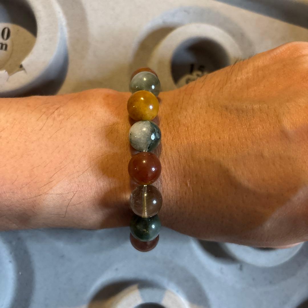 大玉のミックスルチルクオーツ！綺麗！