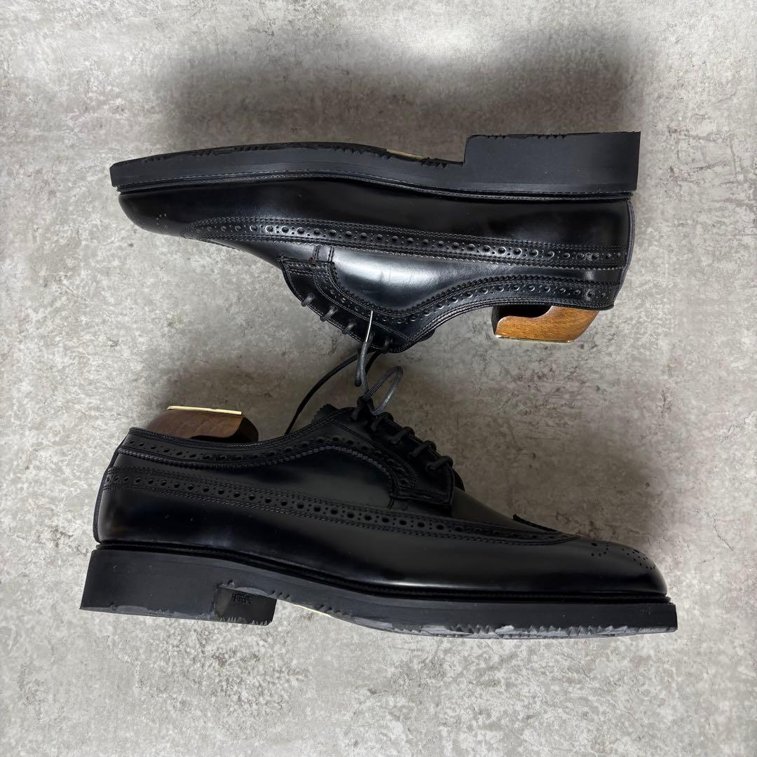 未使用品　リーガル　REGAL ウイングチップ　レザー　シューズ　　黒　26㎝