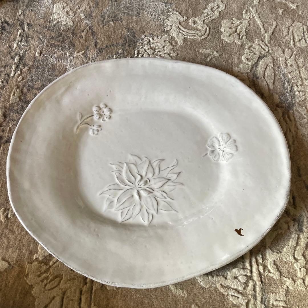 アスティエ　フルールプラッター プレート 訳あり