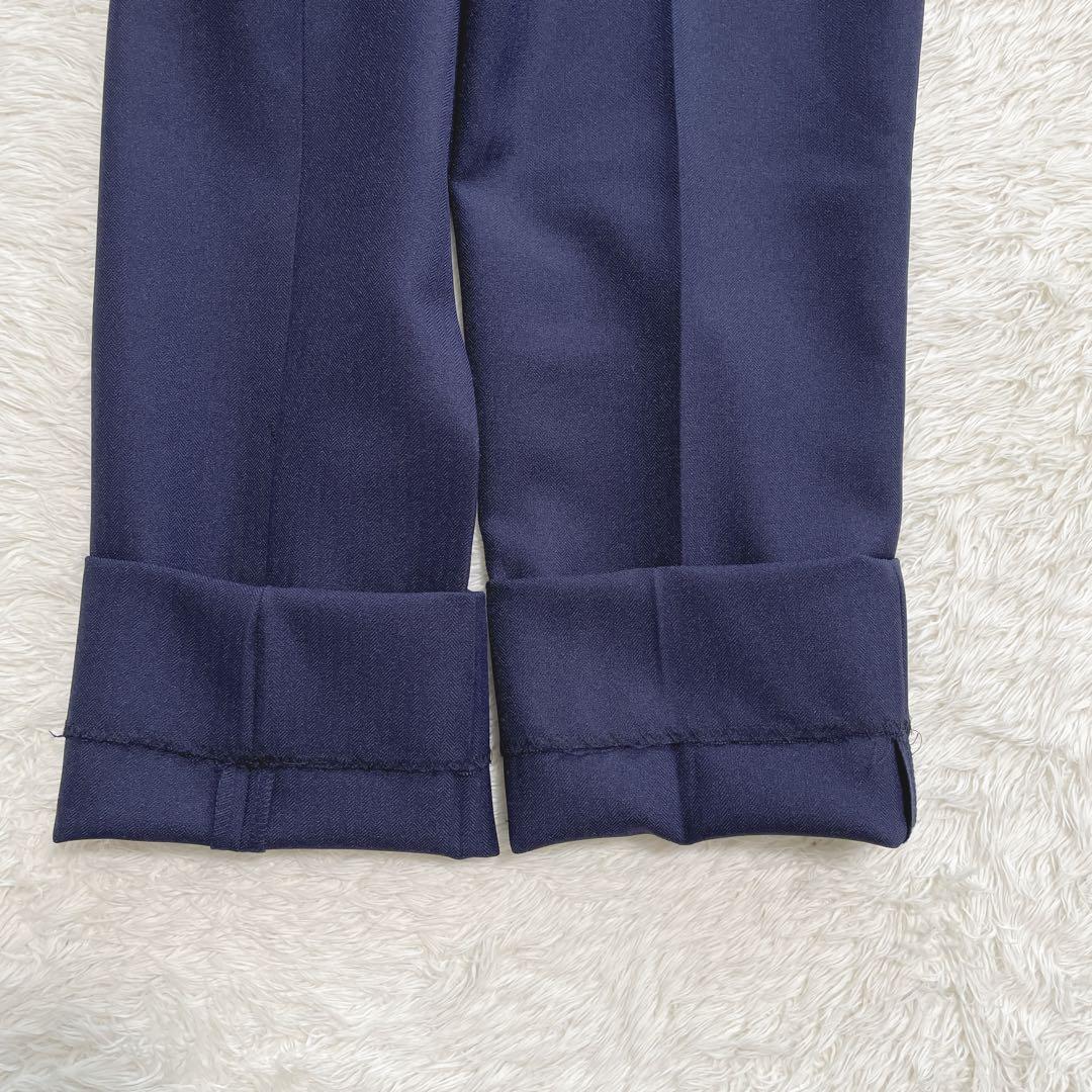 極美品　WF ワンダーファクトリー　スリーピース　スーツ　6点　170 ネイビー