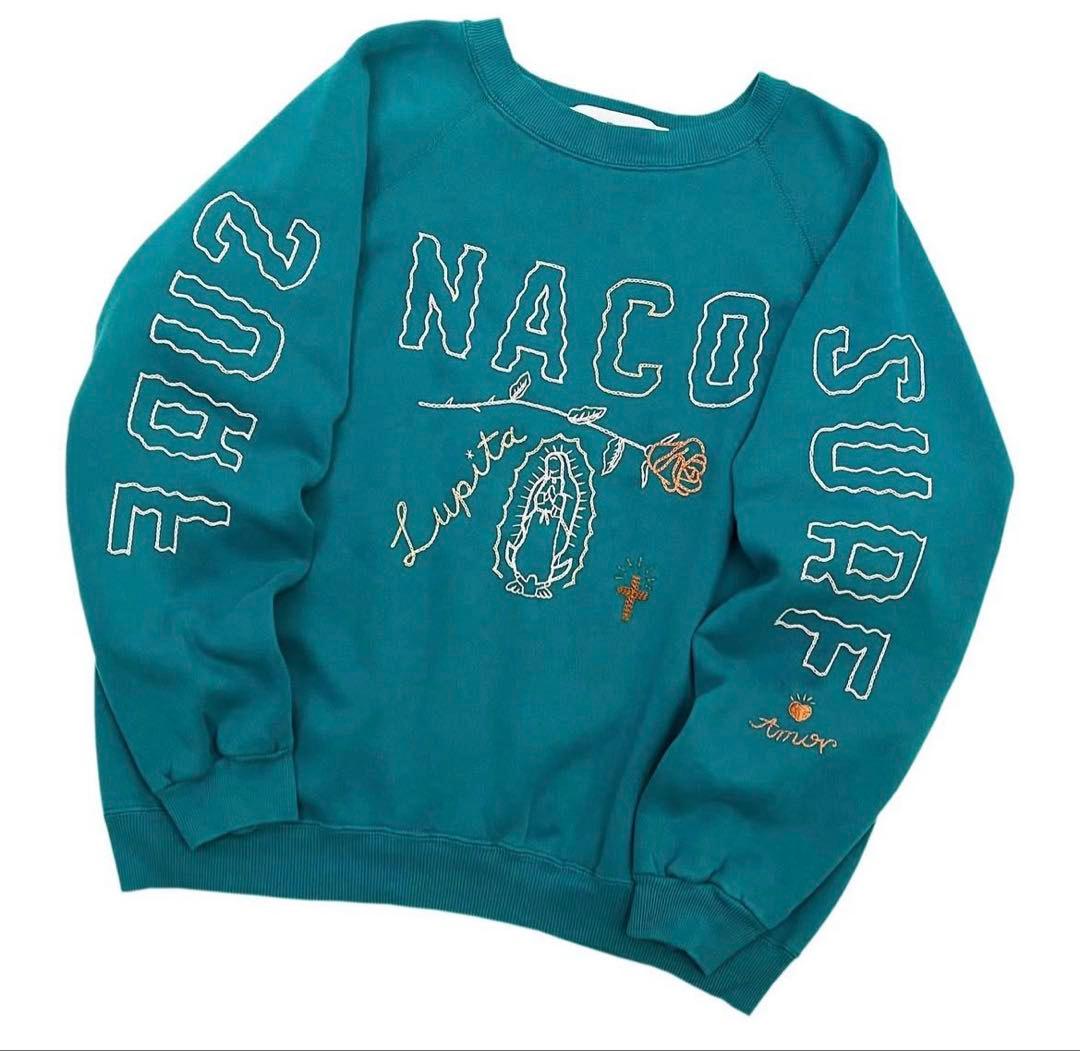 nifunifa ハンド刺繍　Vintage ラグランスエット