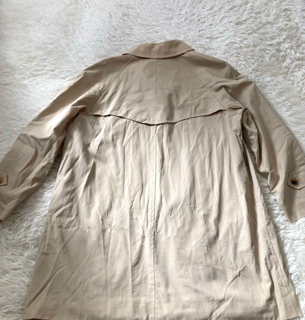 バーバリーロンドン　ステンカラーコート　ノバチェック　大きいサイズ　13号