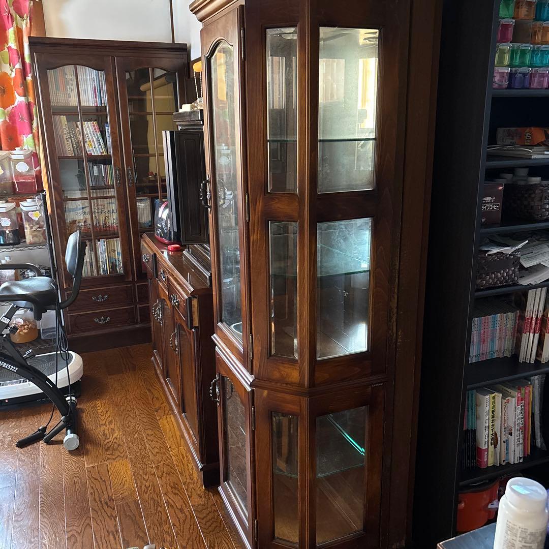 カリモクコロニアルキュリオケース