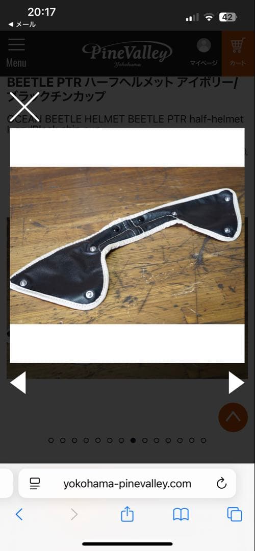 オーシャンビートル（OCEAN BEETLE）BEETLE PTR ヘルメット