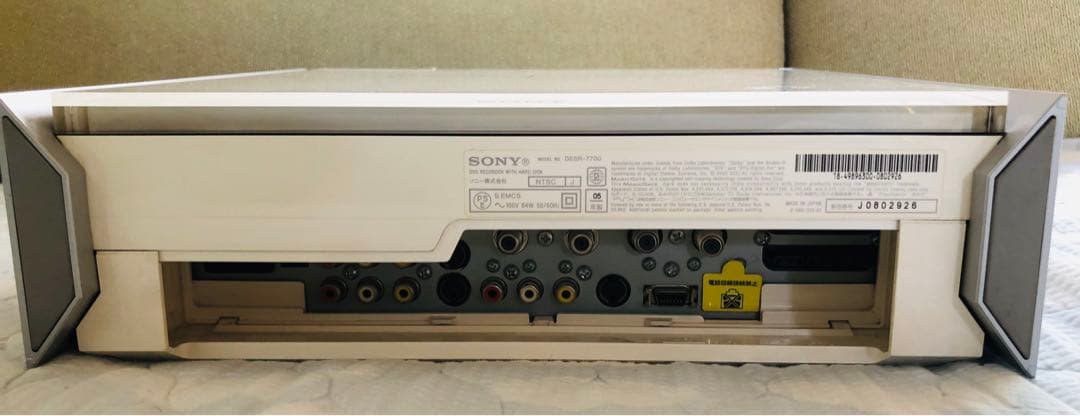 SONY ハードディスク搭載レコーダーPSX DESR-7700 ジャンク品