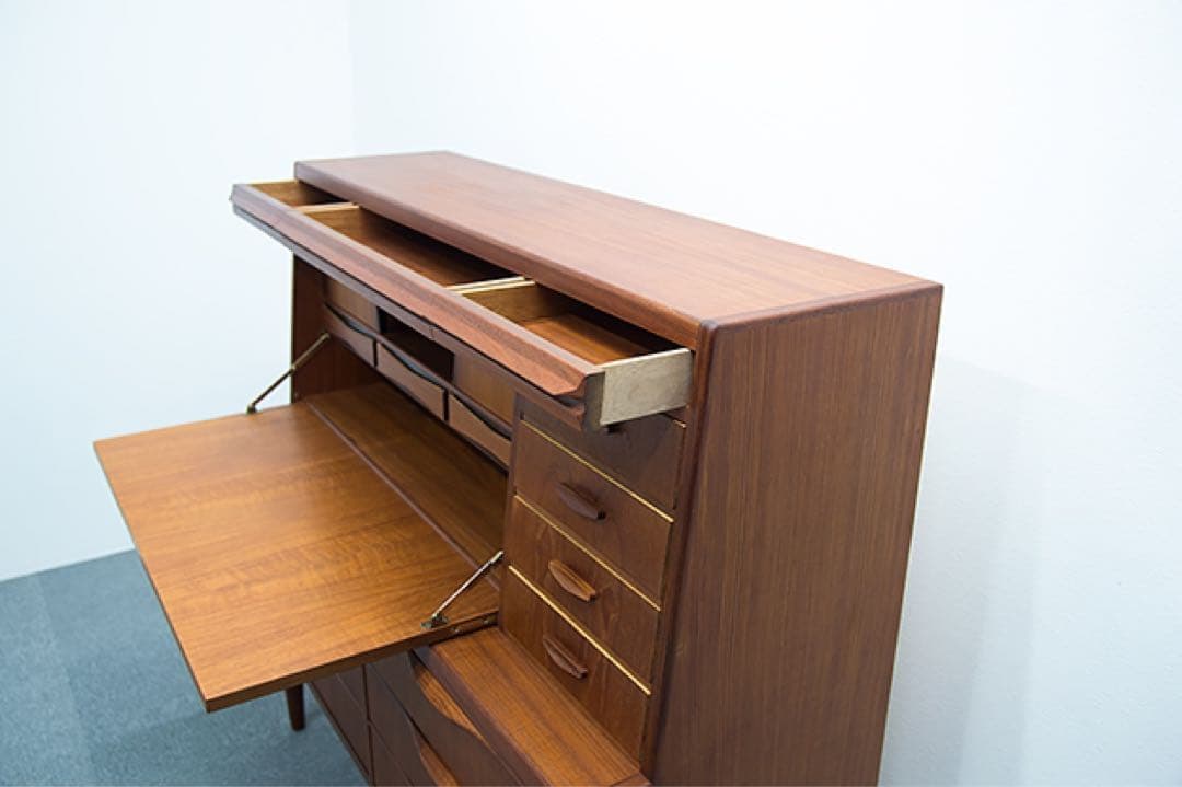 Erling Torvits/ビューロー　北欧ヴィンテージ　チーク　デンマーク