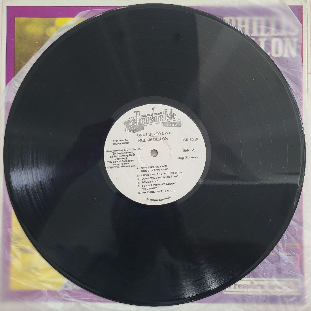 ★ジャマイカ盤★『ＯＮＥ ＬＩＦＥ ＴＯ ＬＩVＥ』フィリス・ディロンＬＰ