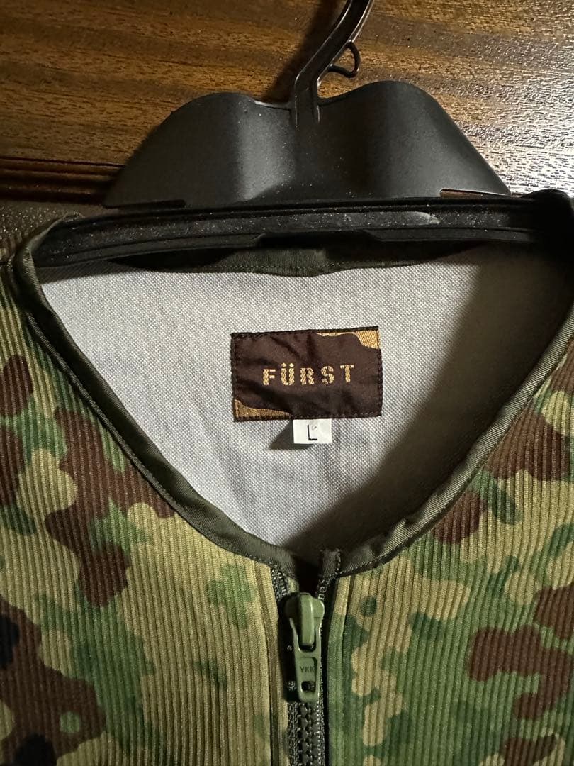 自衛隊ウィンドウストッパー迷彩上下L