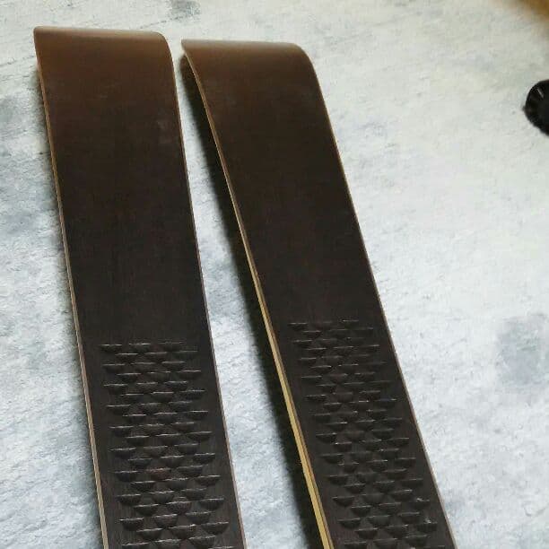 テレマーク  スキー板  ステップソール