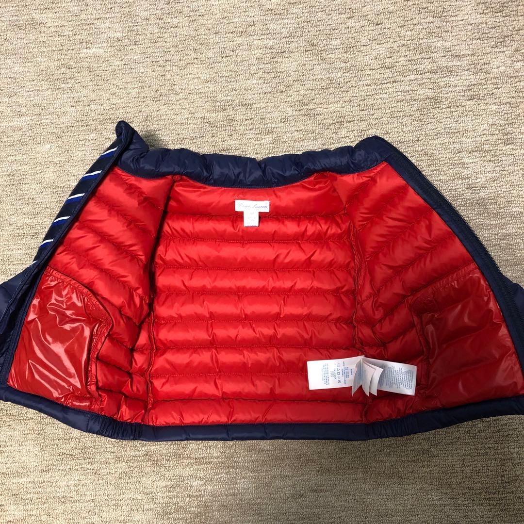 限定お値下げ中【美品】ラルフローレン　ダウン　24m ネイビー
