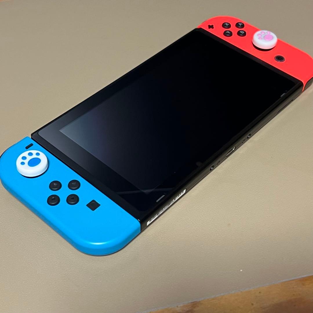 Nintendo Switch 赤青 周辺機器セット SDカード付