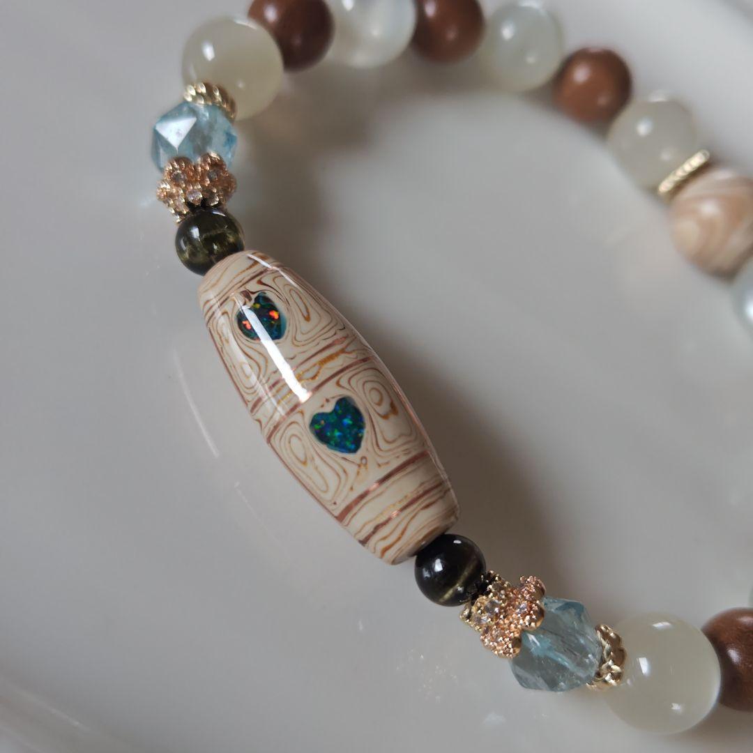 専用です♡2026.初新作 大漆オパール四葉菩提天珠