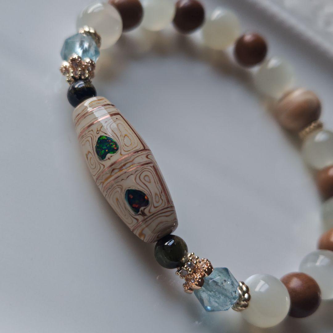 専用です♡2026.初新作 大漆オパール四葉菩提天珠