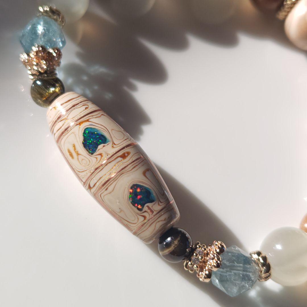 専用です♡2026.初新作 大漆オパール四葉菩提天珠