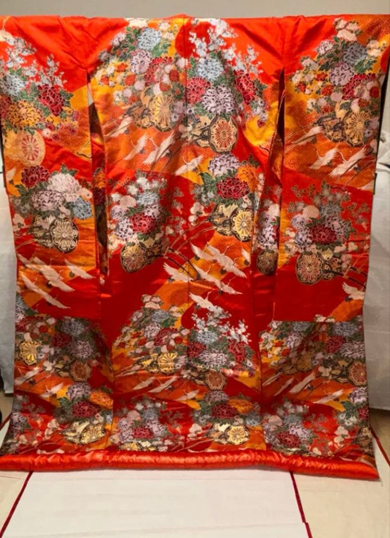 花嫁衣裳 婚礼衣裳 打掛け 赤系