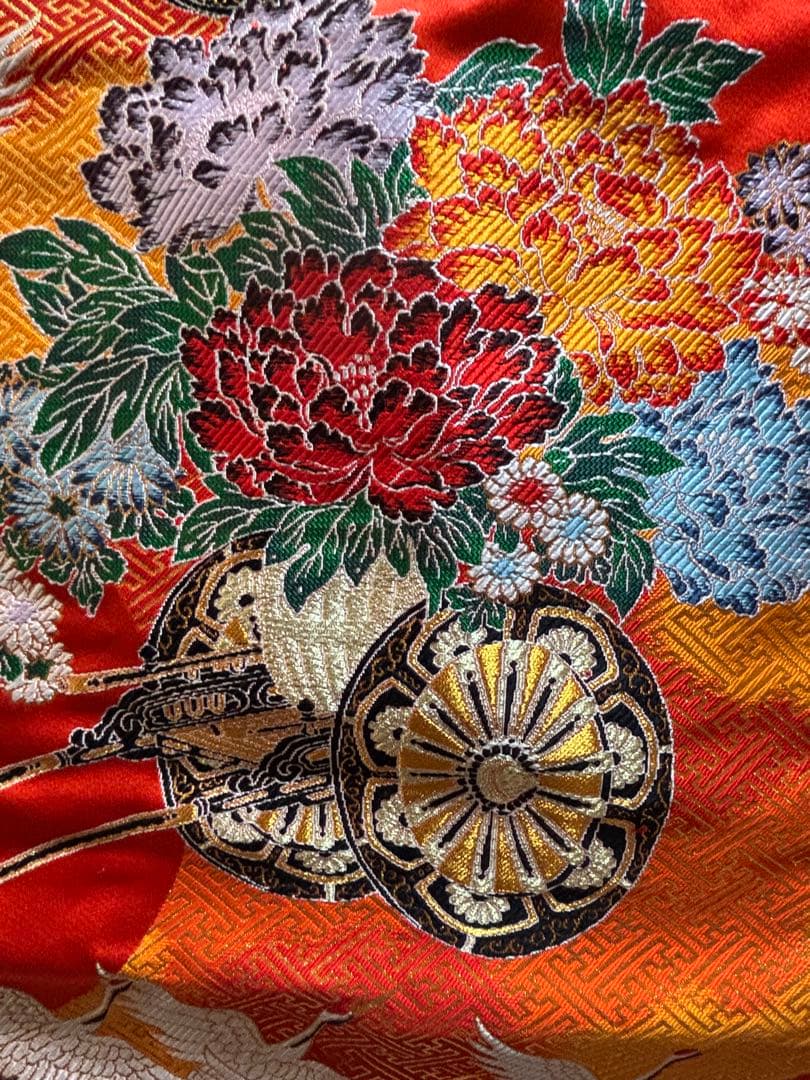 花嫁衣裳 婚礼衣裳 打掛け 赤系