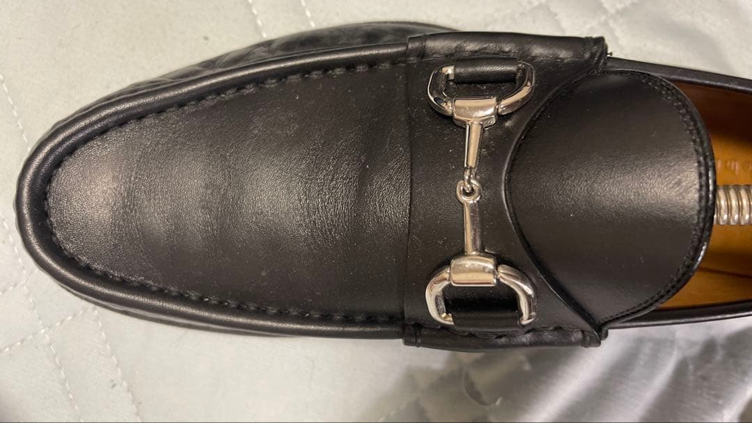 GUCCI グッチ ホースビット ローファー 黒 サイズ7 正規品 メンズ