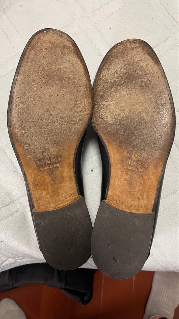 GUCCI グッチ ホースビット ローファー 黒 サイズ7 正規品 メンズ