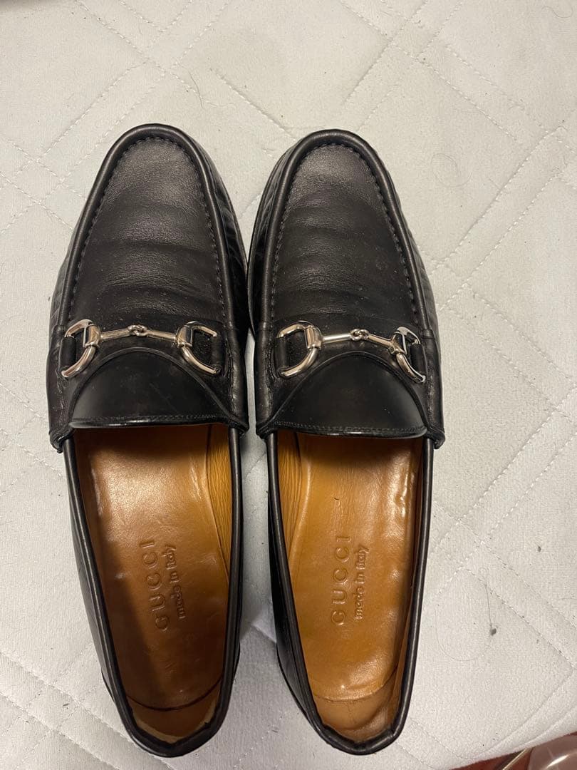 GUCCI グッチ ホースビット ローファー 黒 サイズ7 正規品 メンズ