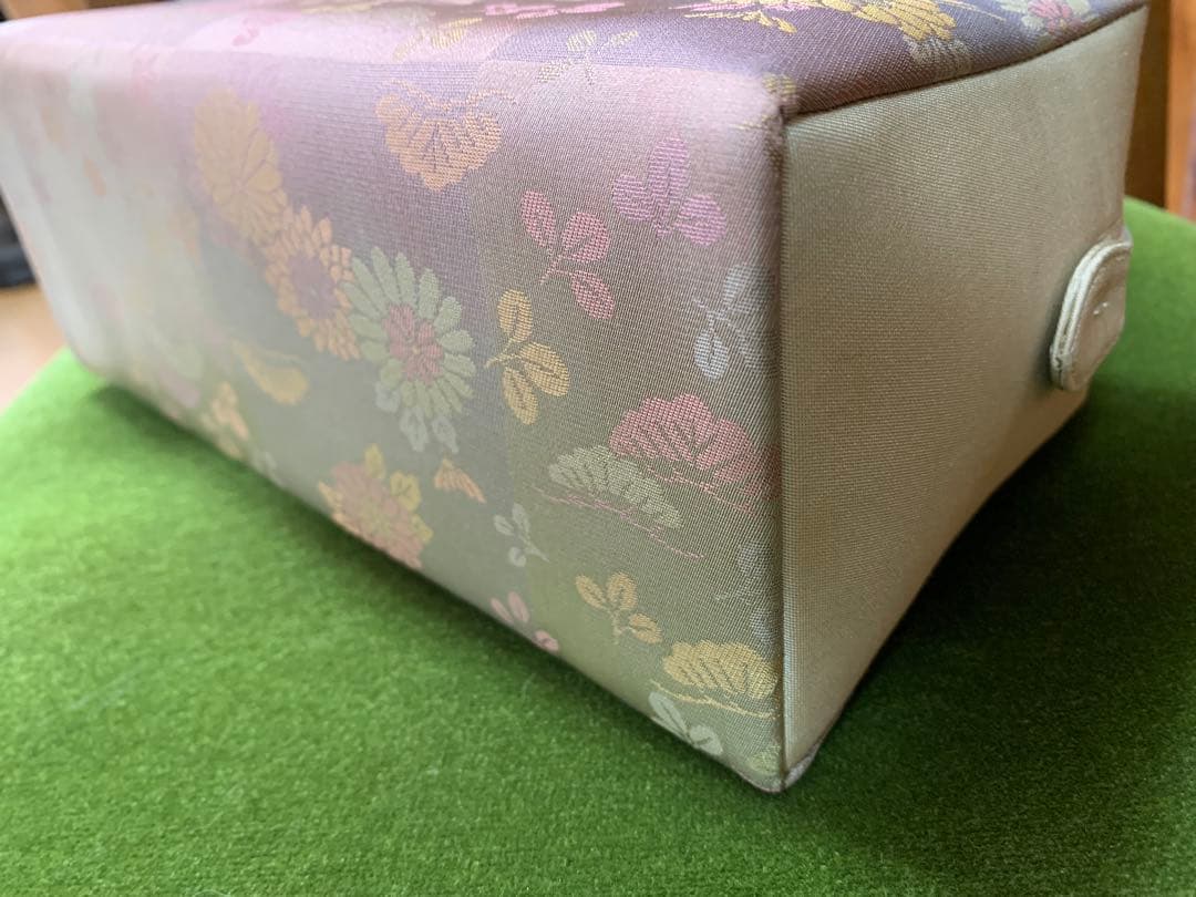 正絹　利休バッグ　西陣織　未使用