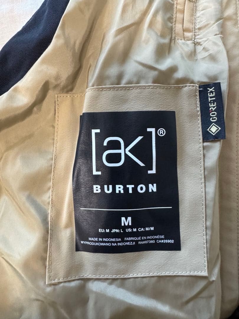 バートン　AK ウーマンズ　Gore-Tex2 L ビブパンツ　M