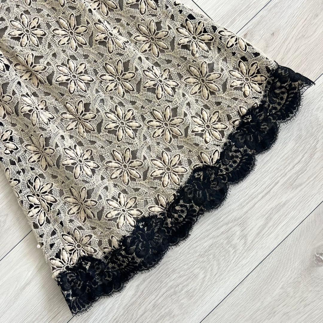 【美品】DOLCE&GABBANA ドレス　総レース　パーティー　フォーマル